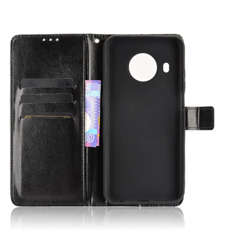 For Nokia X10 Case Luxury Flip PU Leather Wallet Lanyard Stand Case For Nokia X20 X 10 X 20 NokiaX10 NokiaX20 Phone Bags view 3