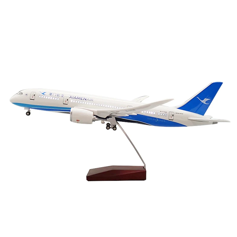 JASON TUTU 47cm 1/160 Scale Resin Diecast Xiamen Airlines Boeing 787 Plane Model Airplane Model Aircraft Model Dropshipping