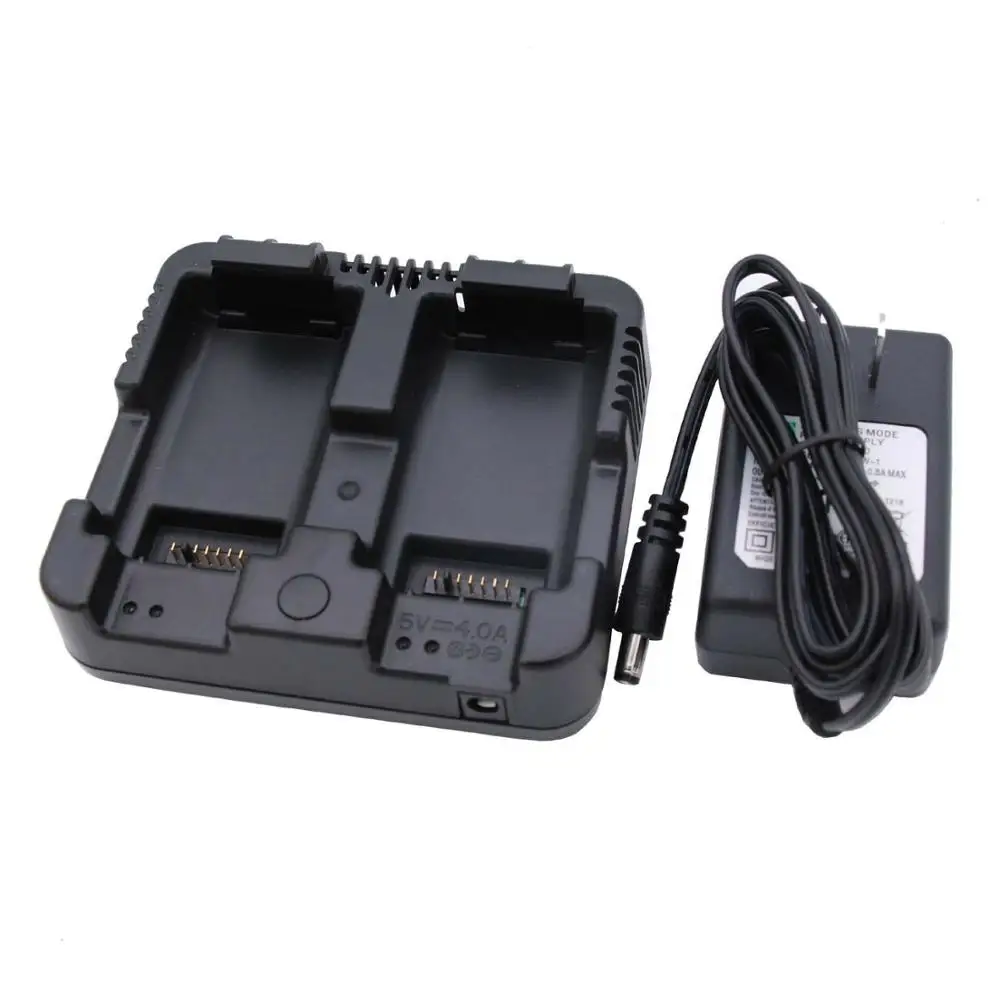 

NEW CHARGER FOR NIVO 2M 5M 2C 3M 1M Equivalent Dual Charger for Total Stations