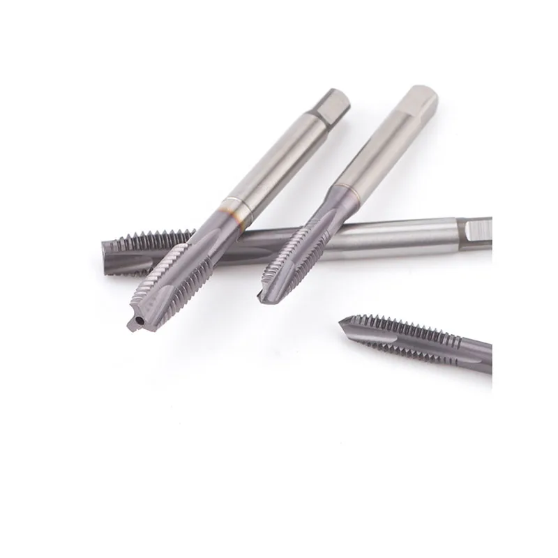 Grifo de acero inoxidable con ranura recta, punta de tornillo, cono de grifo M2M3M4M5M6M8M12