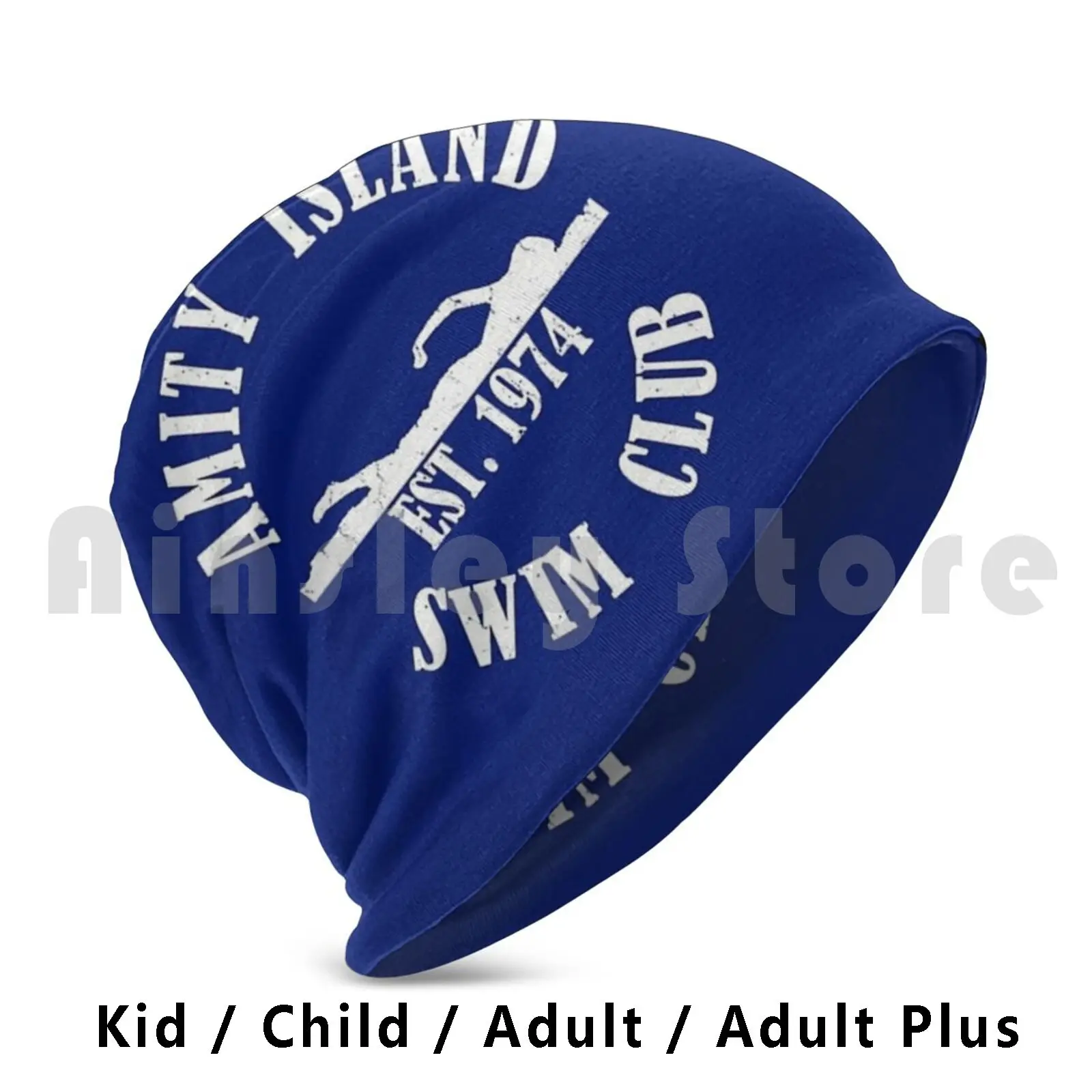 Swim Club Hat 3330 Hat Amity Island Swim Club White Syfl Top Populer Marry Chrismas New Year