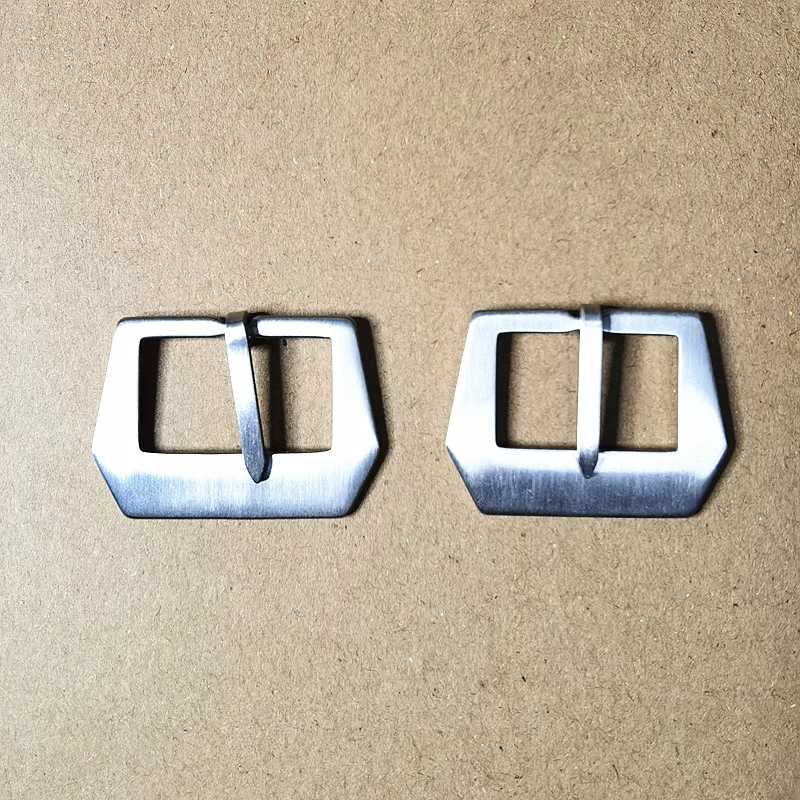 Wholesale 10Pcs/Lot Watch Buckle Stainless Steel Watch Buckle Silver Color Matte Style 24MM 26MM New