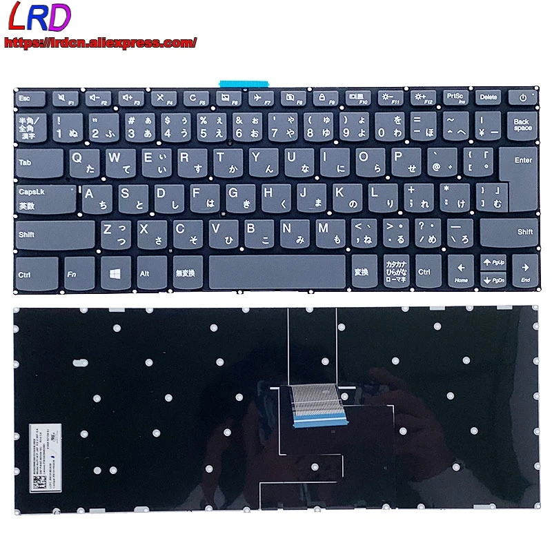 JP Japanese Keyboard for Lenovo 130 -14AST S145 -14IWL 520s -14IKB 320s 320 -14ISK 330 -14AST S130-14IGM V14 120s -14IAP Laptop