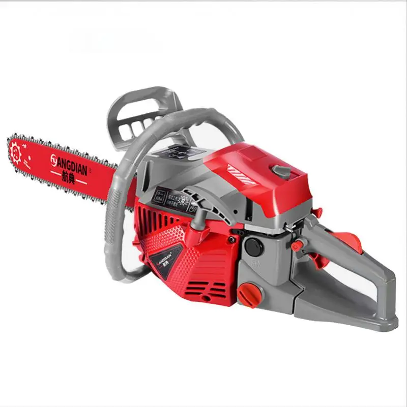 58CC 2400W Gasoline Saw Portable Logging Saw 12000Rpm High Power Garden Tool Wood Cutting Machine 20