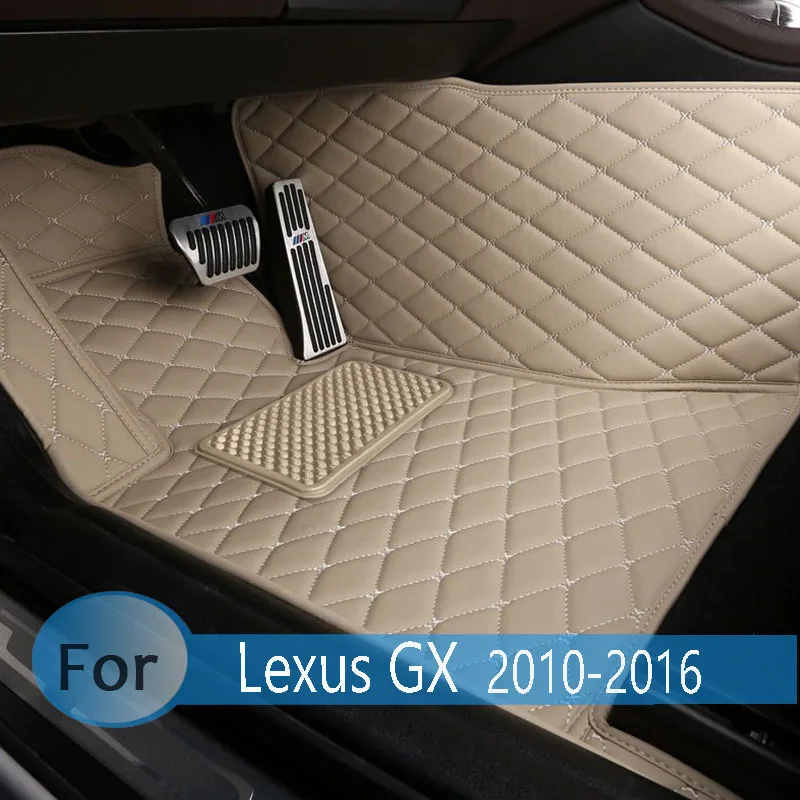 

For Lexus GX 2016 2015 2014 2013 2012 2011 2010 Car Floor Mats Carpets Rugs Foot Pads Custom Auto Styling Interior Accessories