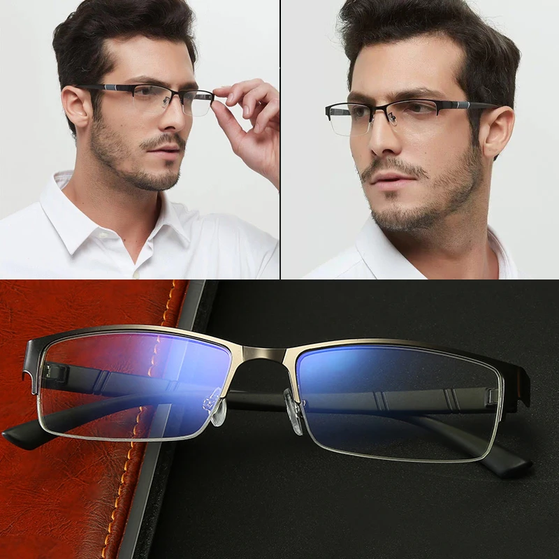 Nearsighted Glasses Man Prescription Myopia 0 -1.0 -1.5 -2.0 -2.5 -3.0 -4.0 -5.0 -6.0 Anti-fatigue Ultralight Myopic Eyeglasses