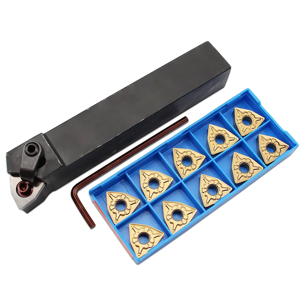 Bên Ngoài Dụng Cụ Xoay MWLNR1616H08 MWLNR2020K08 MWLNR2525M08 + WNMG080404 WNMG080408 WNMG080412 Carbide Lắp CNC Sau Cắt