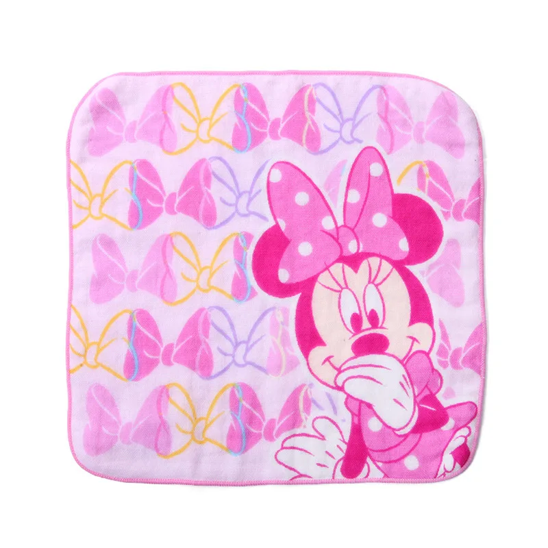 18Colors 100%Cotton Cartoon towel Bibs gauze children face towel boy girl baby towel soft breathable absorbent handkerchief