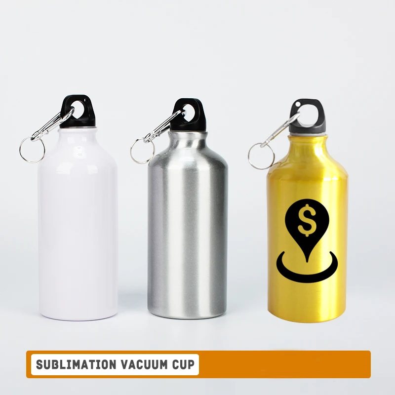 10pcs/lot China 500ml Sublimation vacuum cup sublimation water bottle blanks