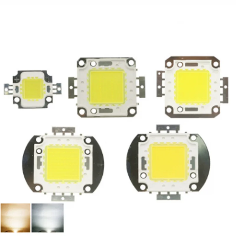 10/20/30/50/70/100W DC 12V 36V COB module LED Chip Diodes Lamp Bulb for outdoor focus Spotlight Garden Integrated Light Beads