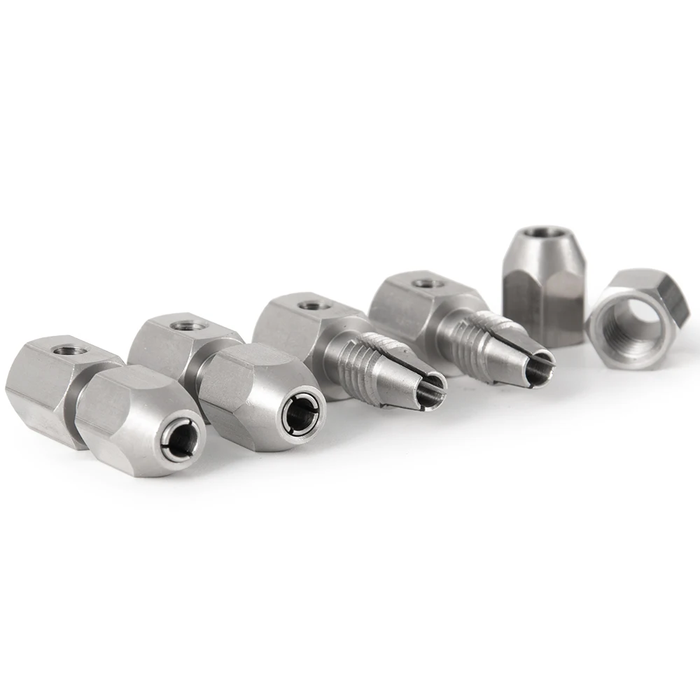 YEAHRUN 5/2/1Pcs 3,17/4/5/6x4mm Flexible Motor Welle Lock stick Collet Koppler Stecker Chuck Für RC Elektrische Boot Schiff – Detail 4