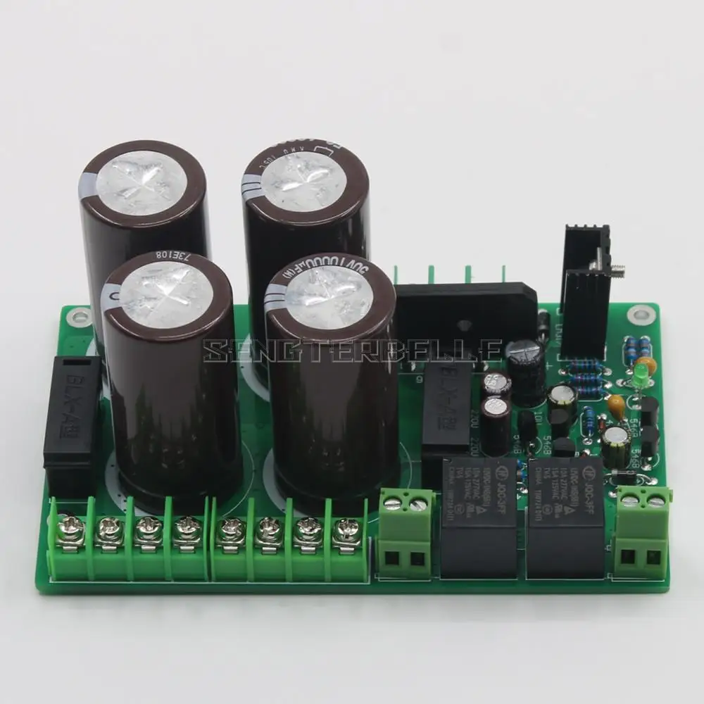 

Assemble Rectifier Filter Power Supply Board With Speaker Protection Status Indicator LED For Amplifier