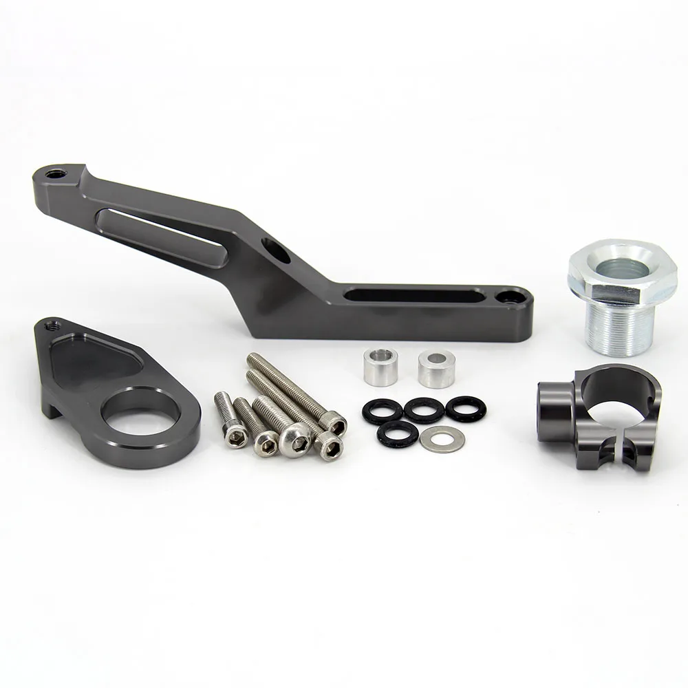 Motorcycle CNC Steering Damper Mounting Bracket For Kawasaki Ninja ZX-6R ZX6R ABS ZX636 2009-2019 2014 2015 2016 2017