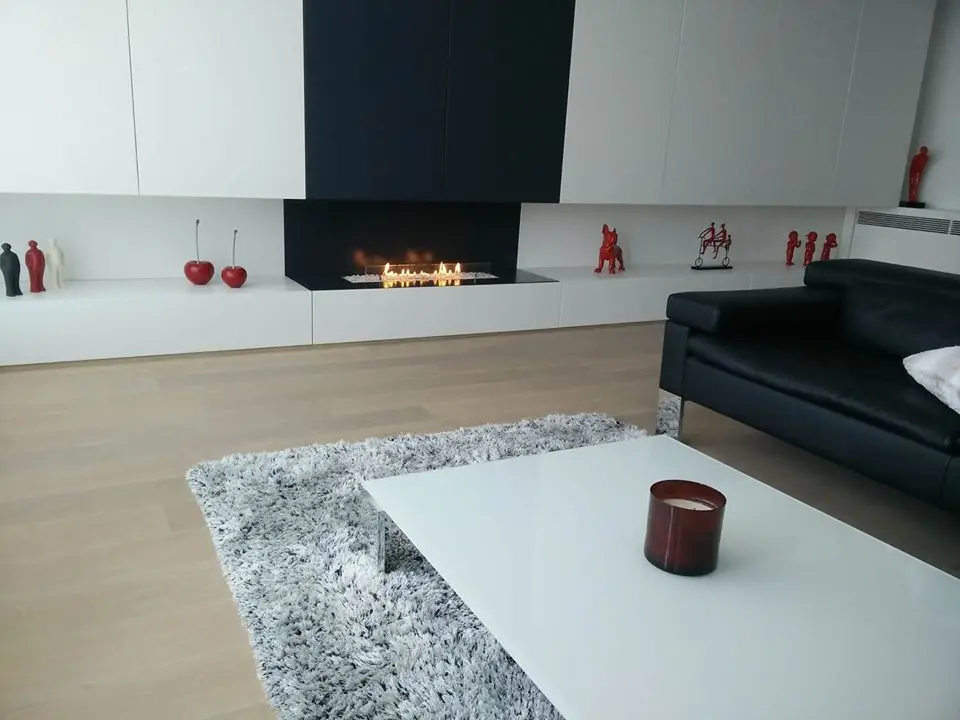 

21 AUG Inno-Fire 18 inch silver or black automatic bio fireplace bio etanol fireplace