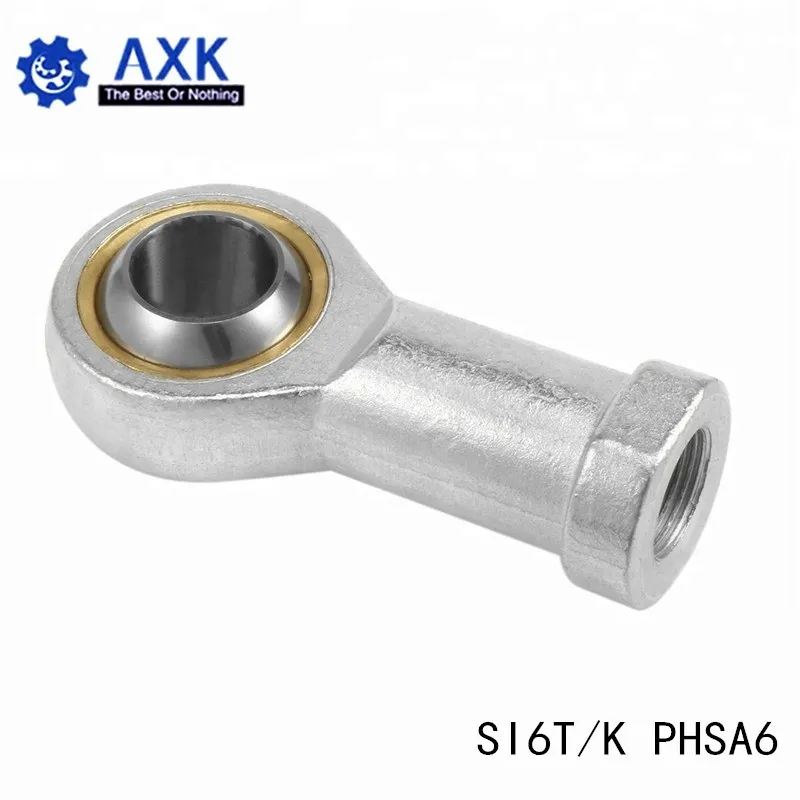 

12pcs SI6T/K PHSA6 6mm right hand female thread metric rod end joint bearing SI6TK