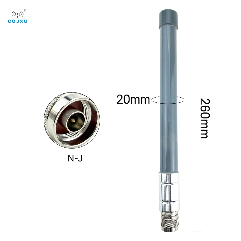 COJXU  Helium Miner LoRawan 868 915MHz Omni Antenna High Gain TX868-BLG-26 Fiberglass Antenna Waterproof Outdoor Base Station