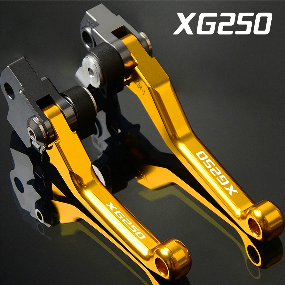 FOR YAMAHA XG250 TRICKER 2004 2005 2006 2007 2008 2009 2010 Motorcycle Dirt Bike Motocross dirt bike Pivot Brake Clutch Levers