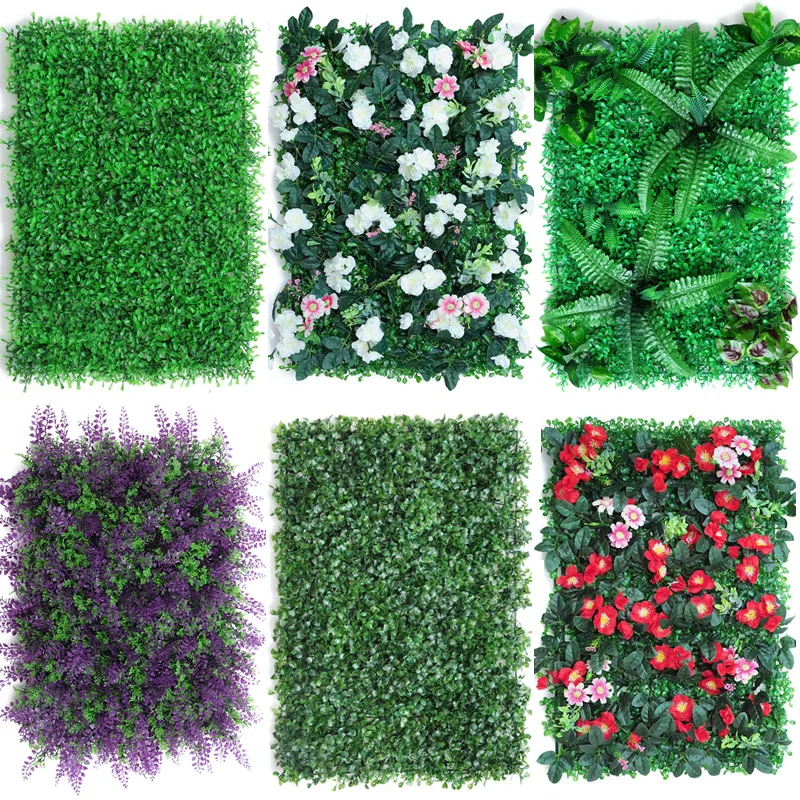 SPR Green Grass wall Plastic Artificial fake Ornament Plant wall Aquarium Lawn party hotel Decoration-40*60cm