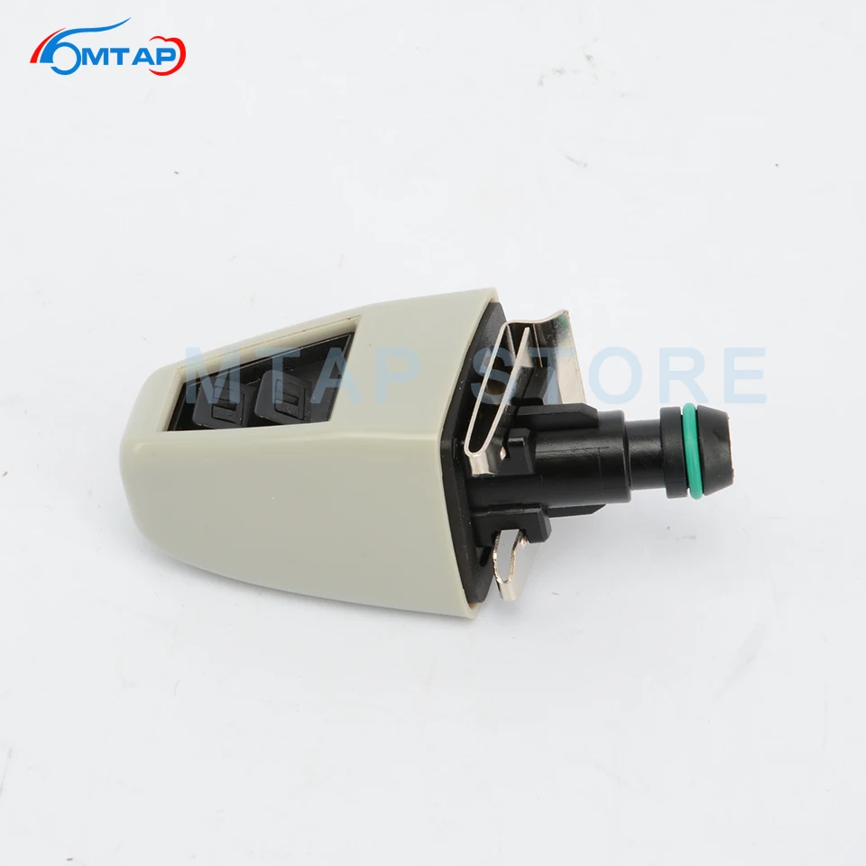 MTAP Car Lamp Head Light Washer Nozzle Actuator Unpainted For BMW X3 E83 2003-2006 Headlight Headlamp Cleaning Water Spray Jet