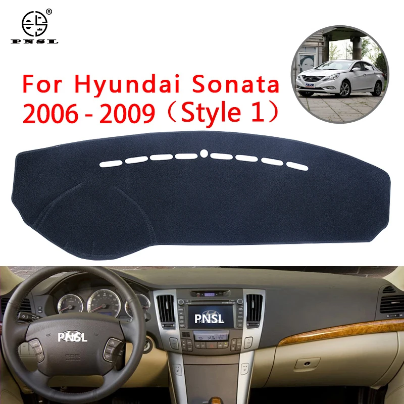 For Hyundai Sonata NF 2005 2006 2007 2008 2009 Anti-Slip Mat Dashboard Cover Pad Sunshade Dashmat Protect Carpet Car Accessories