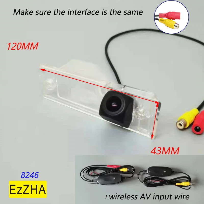 

For KIA VQ Grand Carnival Sedona Carnival 2006~2015 Reversing Camera Car Back up Camera Rear View Camera HD CCD Vision Fisheye