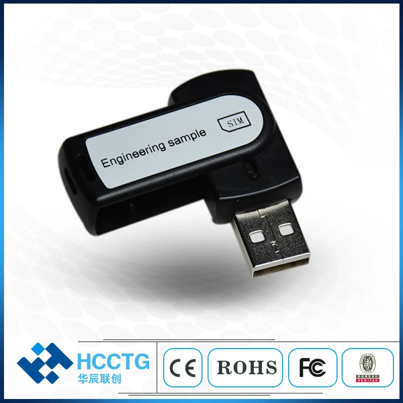 Chip USB CCID Backup SIM Card Reader Writer For GSM  DCR35