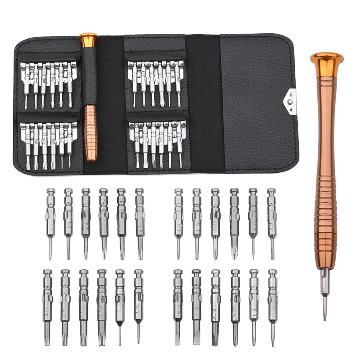 25 In1 Screwdriver Repair Tool Kit for Phantom 4 3 2  DJI Mavic Pro Spark RC Phone Repairing Craft Glasses Hex Tools Sets Parts