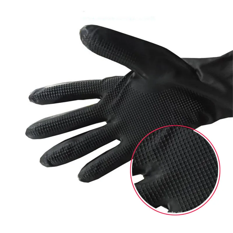 1 Pair Hair Thicker Rubber Gloves Hair Dyed Gloves Durable anti-slip Beauty Salons Hairdressing Hair Care Styling Tools Hot