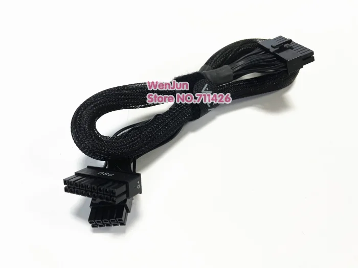 High Quality PSU 18pin+10pin to 24pin ATX mainboard motherboard modular PSU power supply cable for EVGA G2 G3 T2 P2 GS series