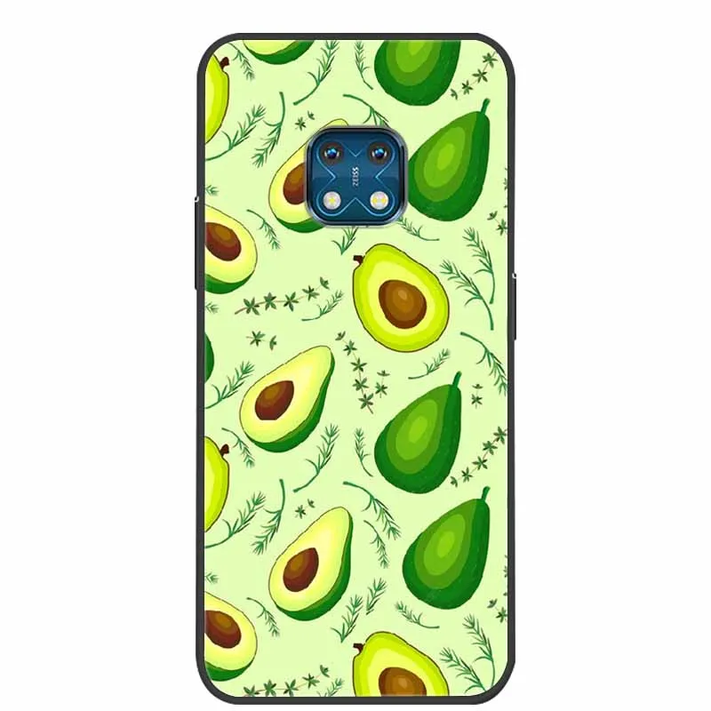 For Nokia XR20 Case Luxury Silicone TPU Soft Cover Phone Case For Nokia XR 20 Fruit Shockproof Protective Bumper Coque Funda
