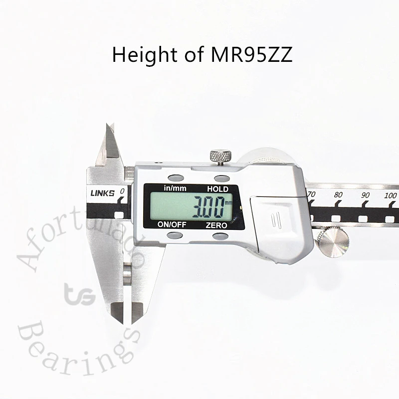 MR95ZZ 5*9*3(mm) 10szt. Łożyska metalowe ze stali chromowanej — zdjęcie 5