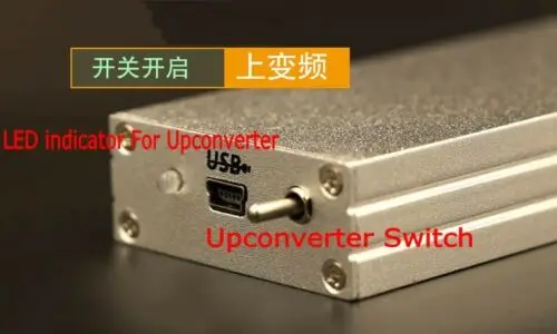 

2023 100K-1.7GHz UV HF RTL.SDR Upconverter USB Tuner Receiver 2832U+R820T2 Radio