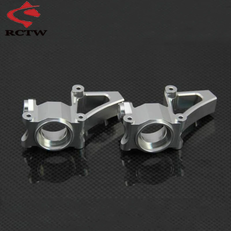 

CNC Metal Front Hub Carrier Kit for 1/5 GTB Racing Hpi Km Rofun Baha Rovan Baja 5b 5t 5sc Truck Spare Toys Parts