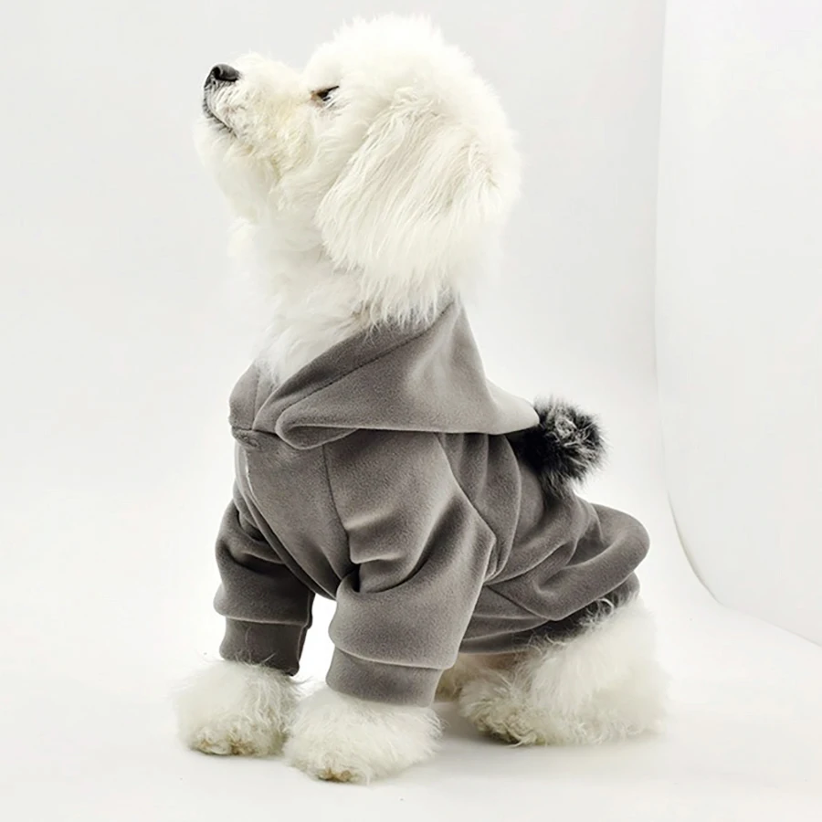 Pet Clothes Dog Cat Winter Warm Hoodies S-XXL Pet Jacket Coat Puppy Chihuahua Clothing For Small Medium Dogs Cats Pet Outfit
