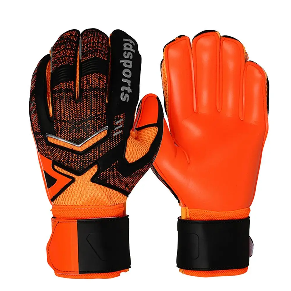 Goalie Gloves Youth Football Gloves Soccer Gloves Goalkeeper Gloves For Children Adult 1 Pair Anti-slip Sports Gloves Protecti