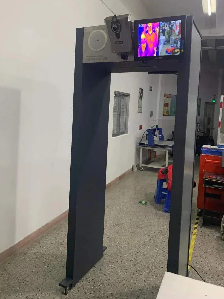 Infrared imaging thermometer Human temperature detection door security gate