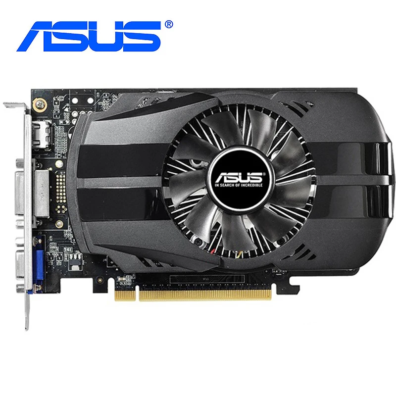 Imagem -02 - Asus-gtx Placas Gráficas de Vídeo para Nvidia Geforce Gtx 750ti 2gb Gtx 750-fml2gd5 128bit Gddr5 Hdmi Vga Dvi Gtx750ti Usado