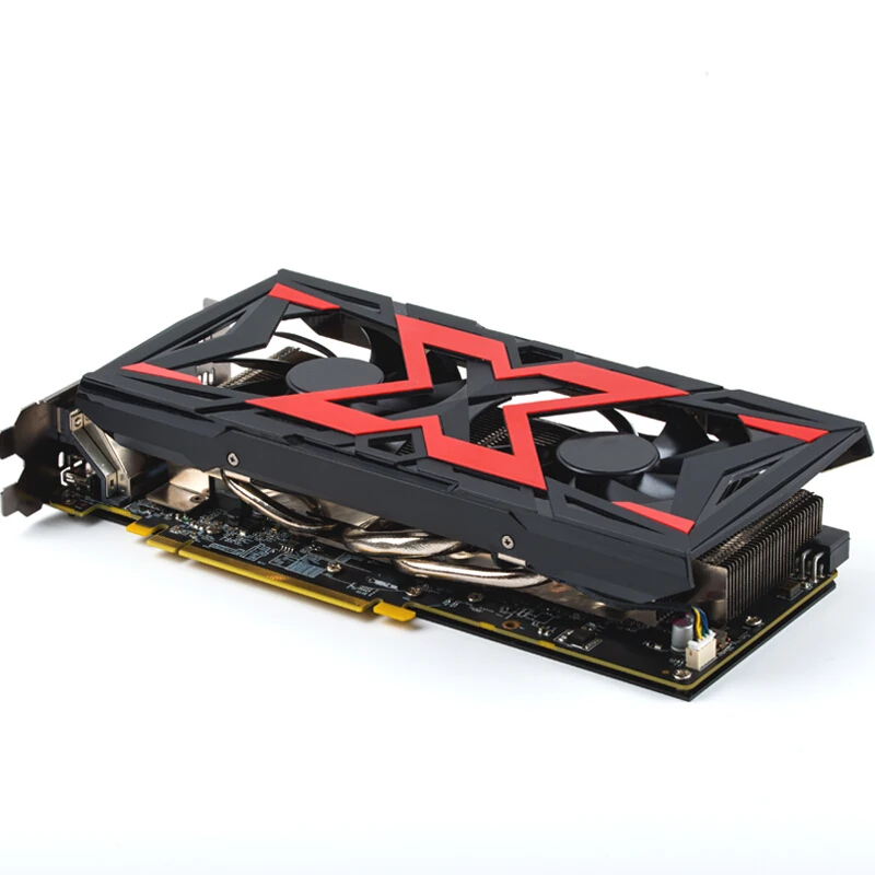Dataland Videokaart Radeon RX580 8G Rx 580 Aangedreven Door Radeon Intuïtieve Aorus Grafische Engine 256 Bit 8 Gb amd Pc Grafische Kaart