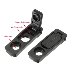 وسادة مانعة للتسرب من المطاط الأسود العالمي لولاعة Zippo ، جزء استبدال DIY ، مجموعة فتائل سلكية نحاسية ، رائحة مضادة للزيت ، قاع Seling ، وسادة قطنية أعلى 6 مبيعات لقلادة الكوكايين - رقم 5