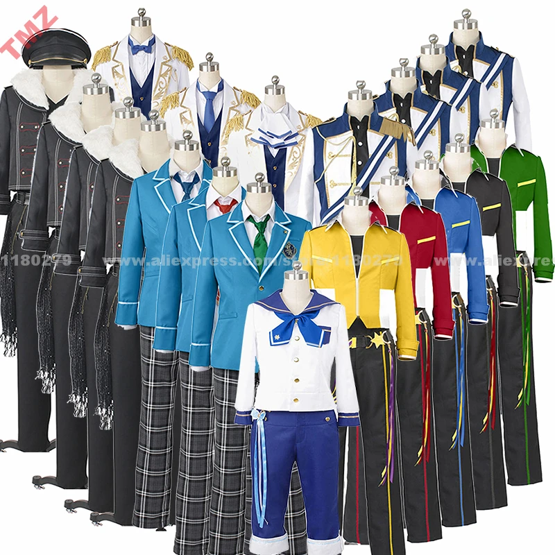 Ensemble Stars Knights Rabits Fine Undead Group of Characters Anime Uniform Cosplay Costume,Customized Accepted