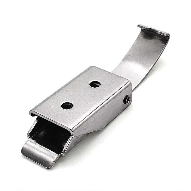 Industrial Hardware Stainless Steel Hasp Latch Lock Cabinet Mechanical Equipment Chains Fastening Buckle