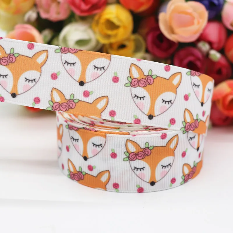 10 Yards 1'' 25MM Ripsband mit Tiermotiven für Haarschleifen, DIY-Bastelmaterial Y19122403 – Detail 7