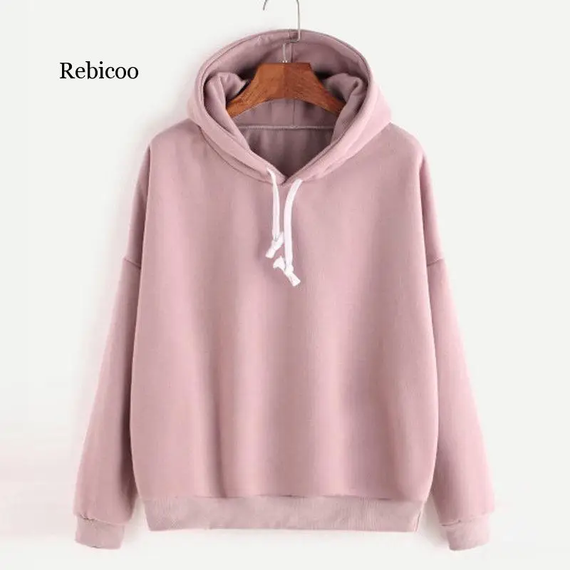 

Autumn Women Hoodie Casual Long Sleeve Hooded Pullover Sweatshirts Hooded Female Jumper Women Tracksuits Sportswear Clothes