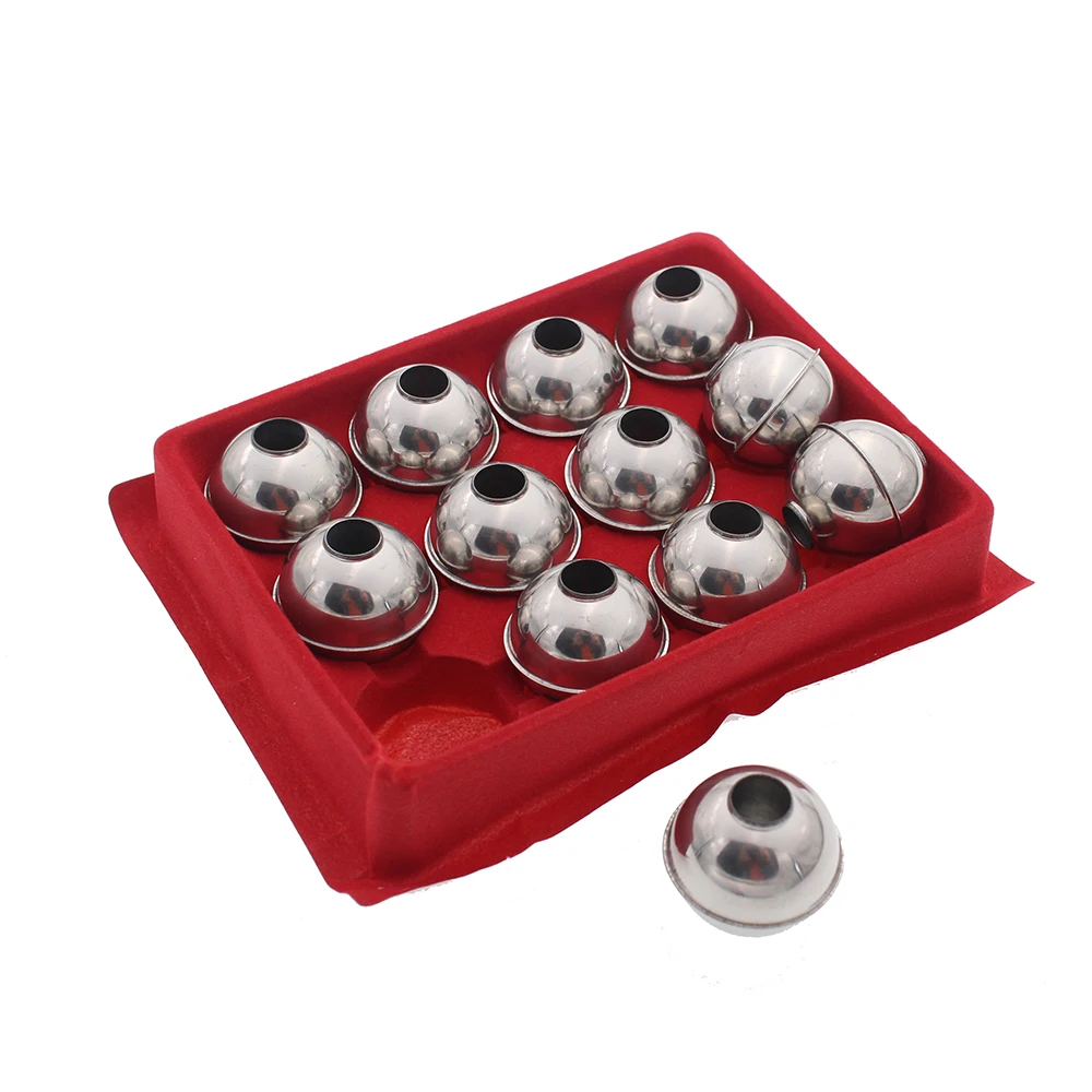 12PCS 30*29*9.5 Stainless steel ball float magnetic 30*29*9.5floating magnetic float level switch small accessories