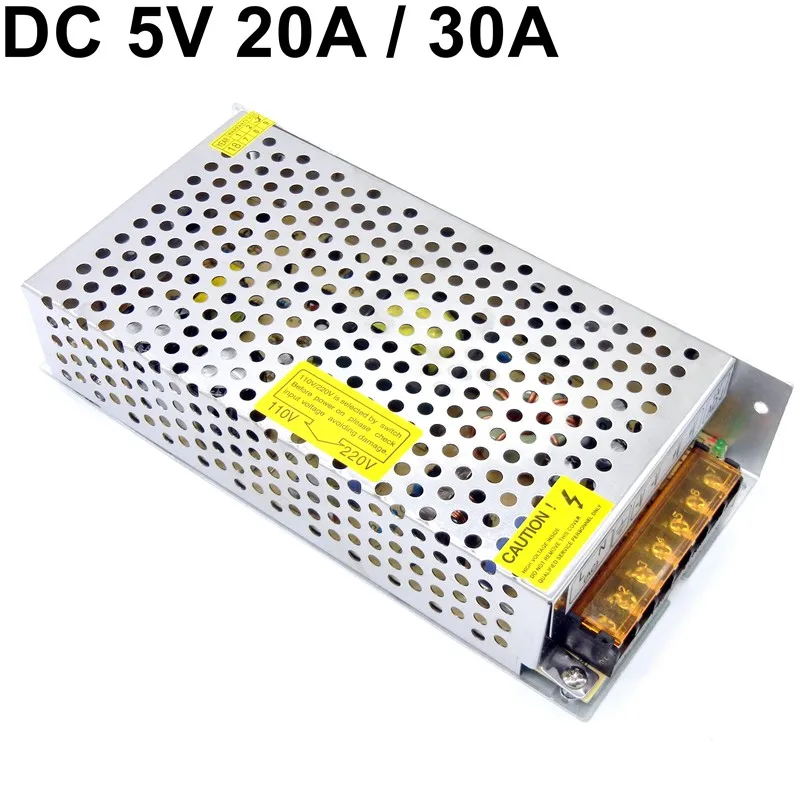 

DC 5V Switching Power Supply 100W 150W LED Driver Lighting Transformer Source Adapter Input Ac 110V 220V For Led Display CCTV