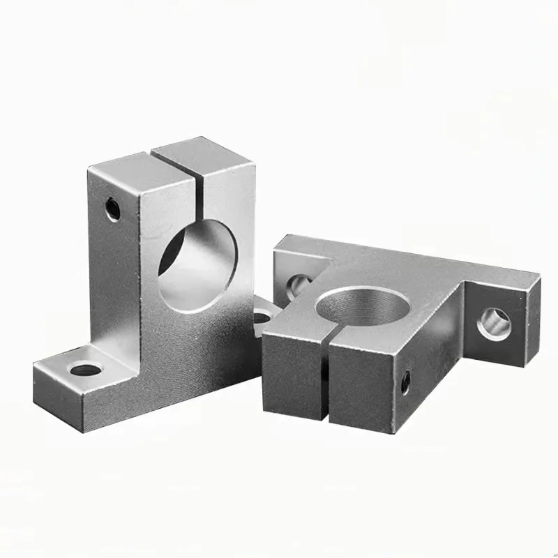 Linear optical axis SK vertical support aluminum alloy bearing frame polished rod holder SK/8mm——SK/60mm