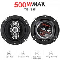 6 Inch 16cm 500W Car Coaxial Speaker Auto Audio Music Stereo Full Range Frequency Hifi Non-destructive Installation