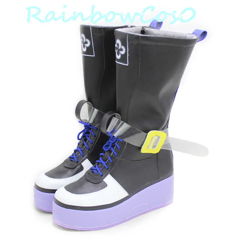 Arknights mizuki cosplay sapatos botas jogo anime carnaval festa dia das bruxas rainbowcos0 w1906