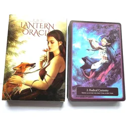 The Lantern Oracle Cards  For Fate Divination Board Game Tarot And A Variety Of Tarot Options for party family playing games