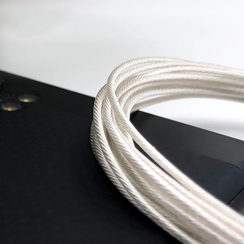 سلك مطلي بالفضة OFC بطول 10 أمتار 63 كور OD: 1.2 مم